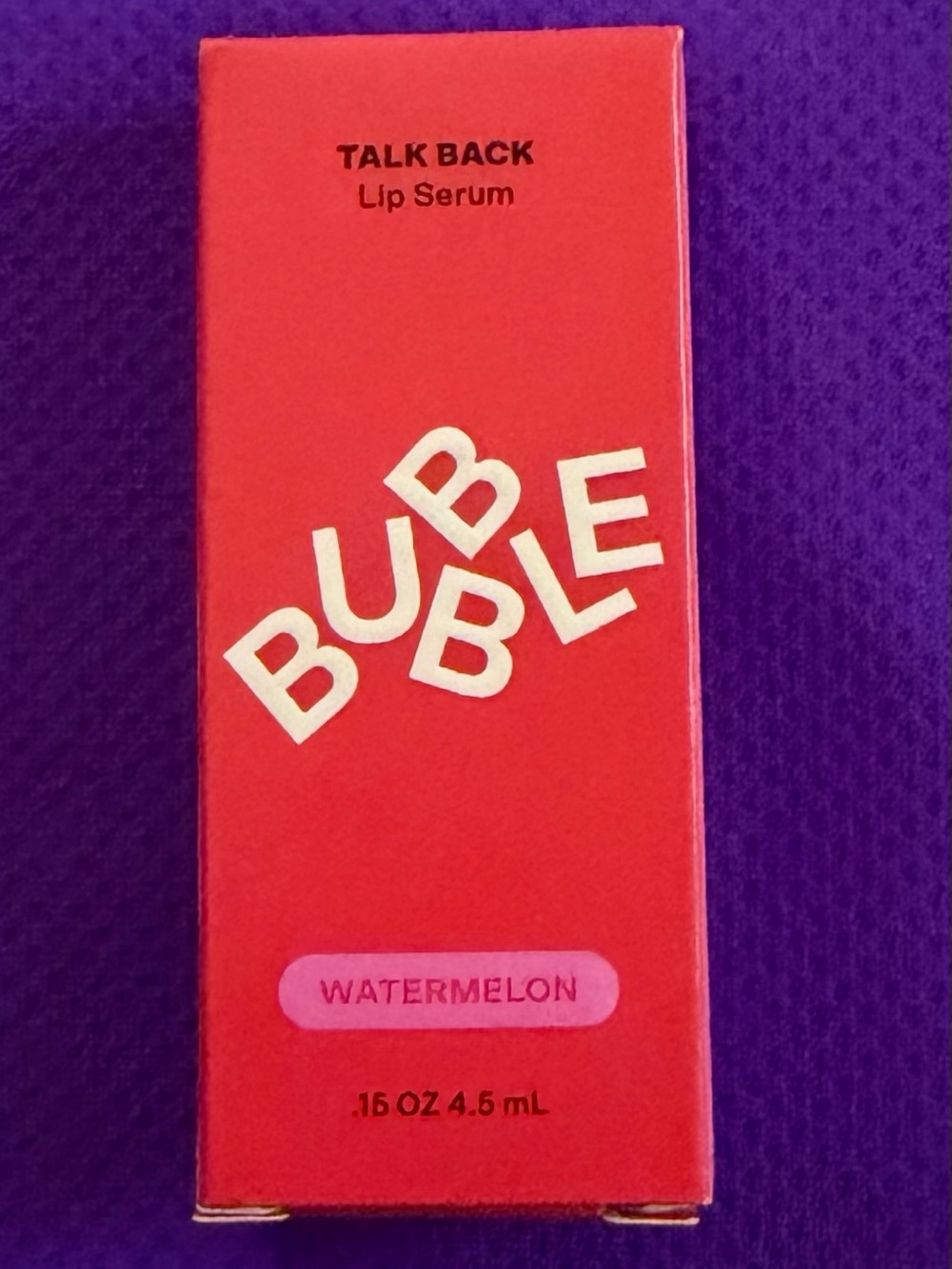 Talk Back Bubble Lip Serum — Watermelon Pink